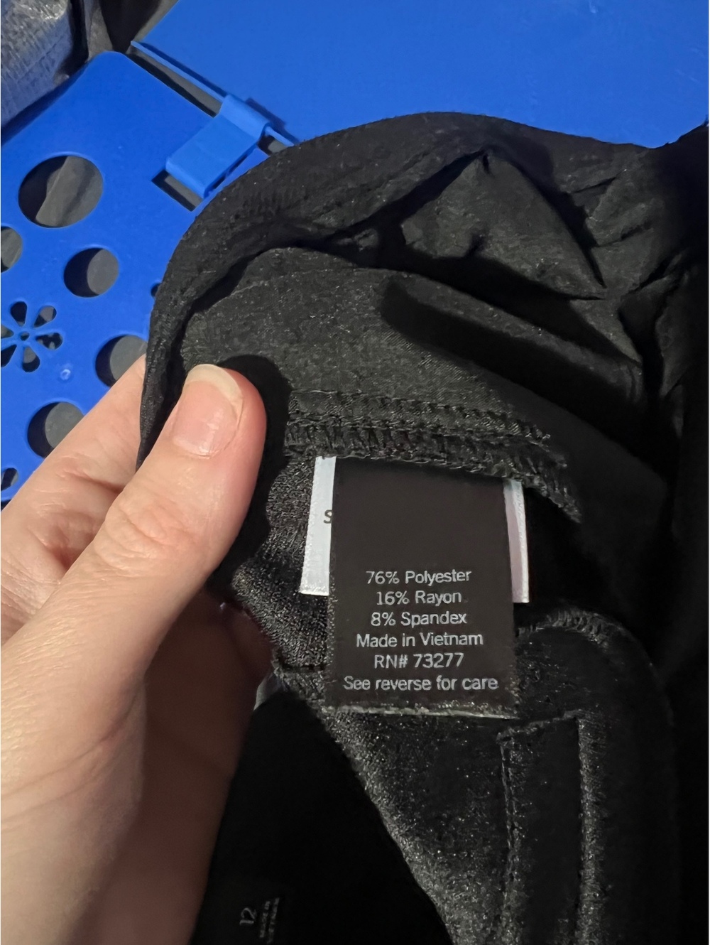 12 flare black pants - Picture 3 of 4
